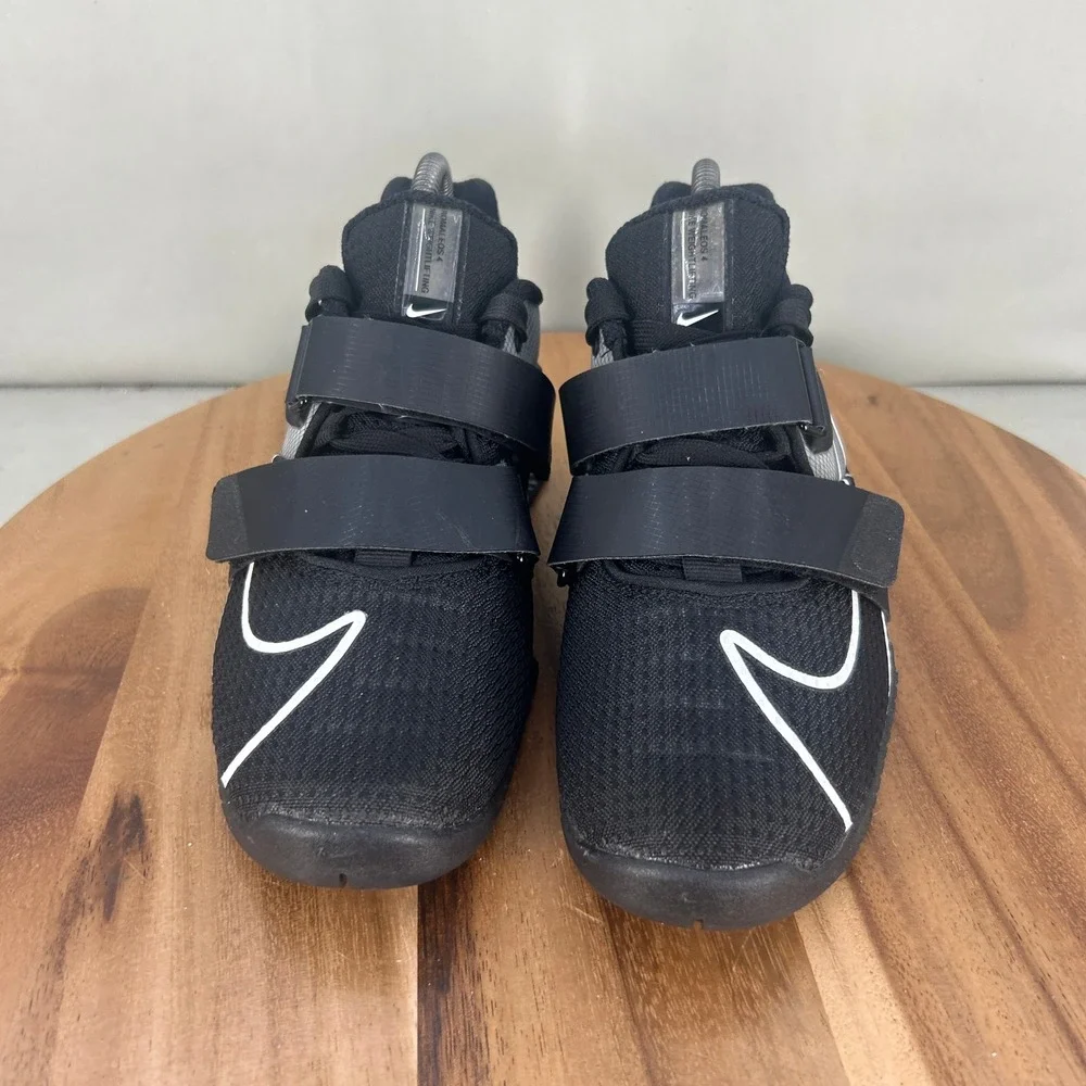 Nike Romaleos 4 Black White Weightlifting Shoes CD3463-010 Mens Size 7